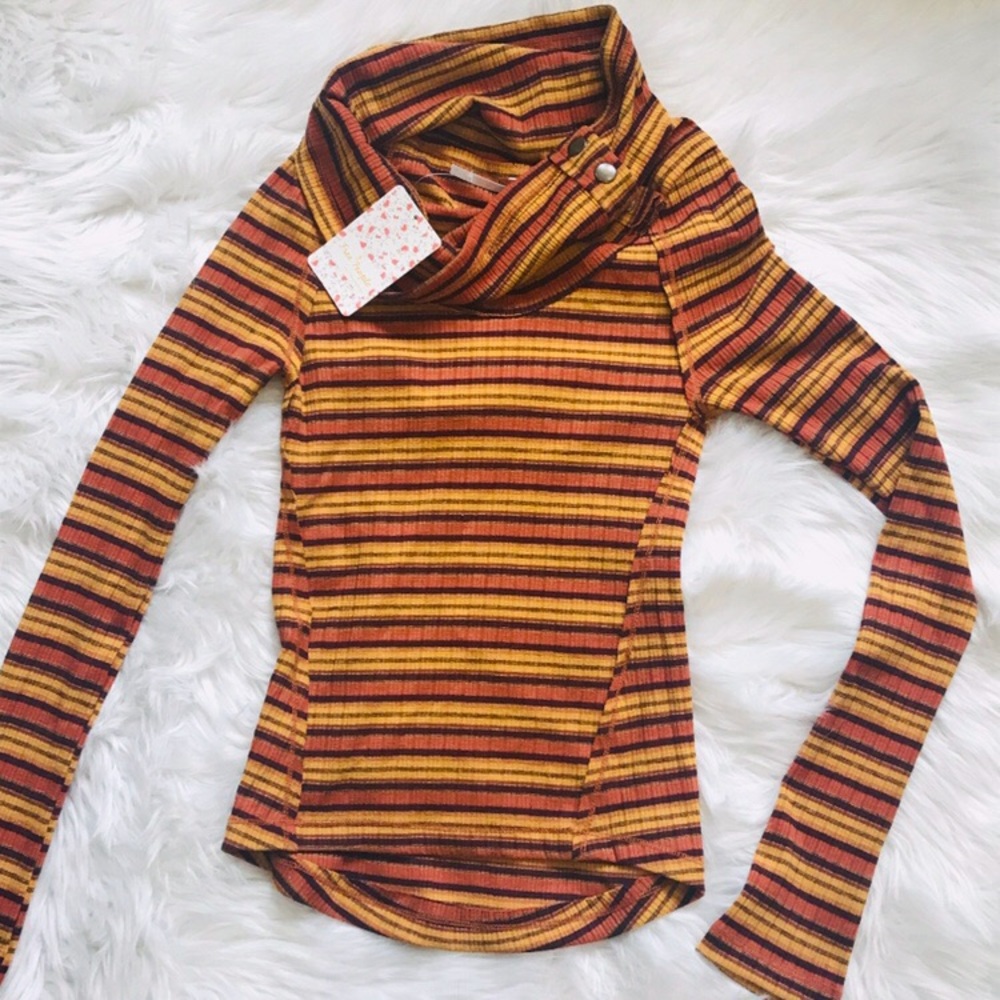 🎃Free People Cape Cod Cowl Neck Thermal